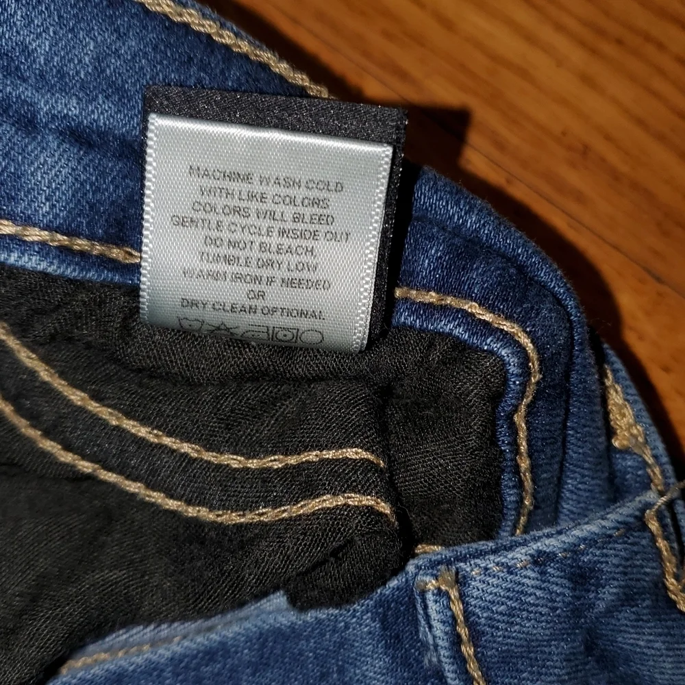 Flying Monkey Blue Skinny Jeans Distressed